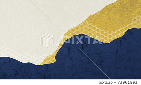 Abstract landscape background in oriental style. 73961893