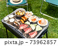 夏の風物詩バーベキュー 73962857
