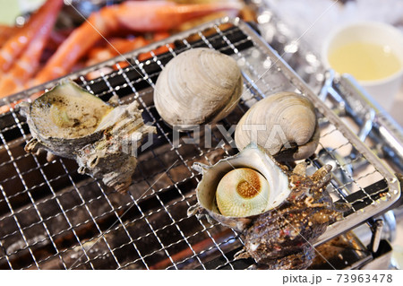 シーフードバーベキュー 73963478