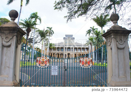 ハワイのイオラニ宮殿 73964472