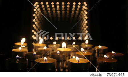 Candles With Bokeh Candles With Bokeh 73971463