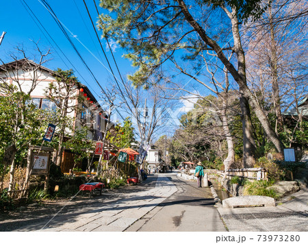 東京　深大寺　参道 73973280