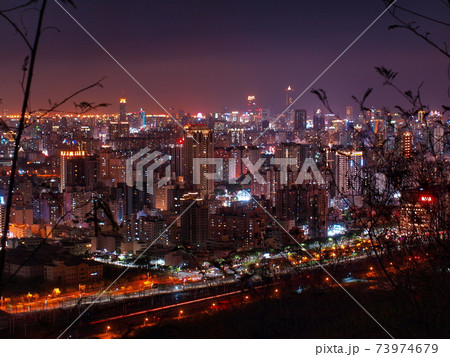 ナイトシーン 夕映 夜景 73974679