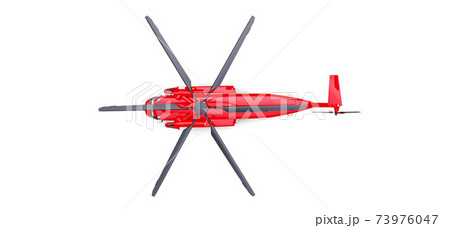 Rescue helicopter on white background. 3d illustration. Rescue helicopter on white background. 3d illustration. 73976047
