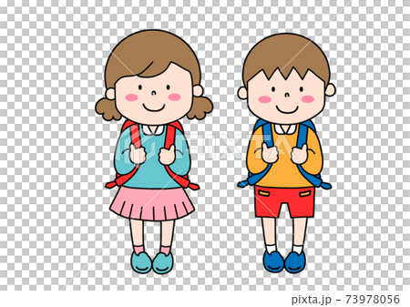 小学生の登校 小学生の登校 73978056