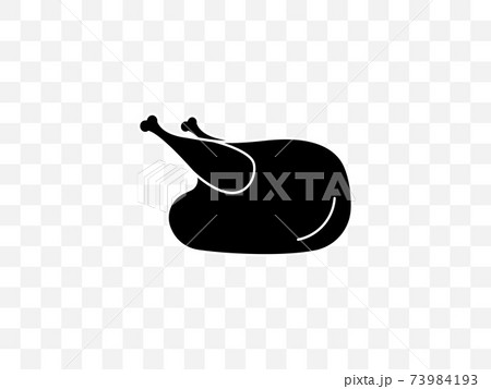 Turkey, dinner icon. Vector illustration, flat design. 73984193