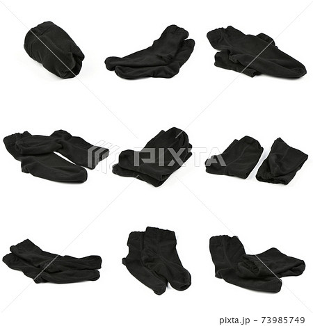 Nine pair of new unisex black stretch sport thermo sock. 73985749