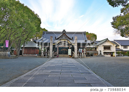 【魚吹八幡神社】 兵庫県姫路市網干区宮内 【魚吹八幡神社】 兵庫県姫路市網干区宮内 73988034