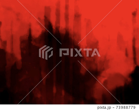 ストライプの赤と黒のホラーなテクスチャ背景のイラスト素材