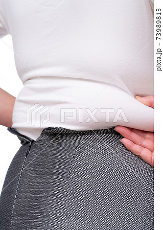 女性　メタボ 73989813