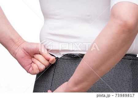 女性　メタボ 73989817