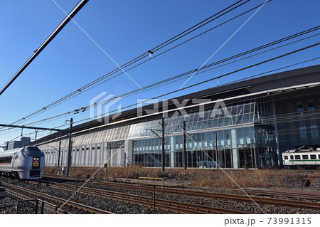 鉄道博物館と特急草津651系1000番台　 73991315