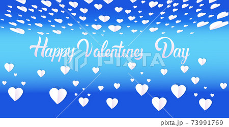 valentines day celebration love banner flyer or greeting card with hearts horizontal valentines day celebration love banner flyer or greeting card with hearts horizontal 73991769