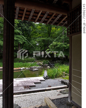 京都　夏のしょうざん庭園 73992145