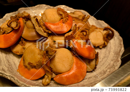 大きなホタテの煮物 大きなホタテの煮物 73993822