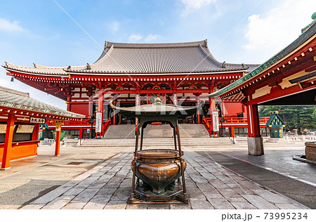 浅草寺本堂の写真素材 [73995234] - PIXTA