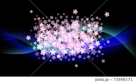 桜のイラスト8Kサイズ 73996571