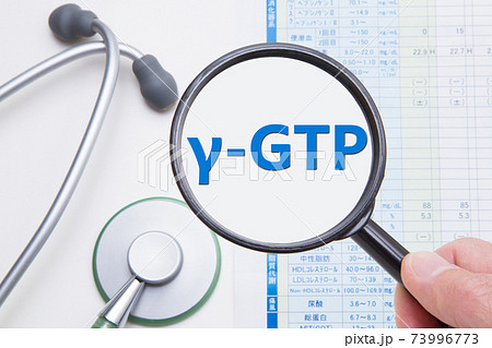 γ-GTP　肝機能　医療イメージ 73996773