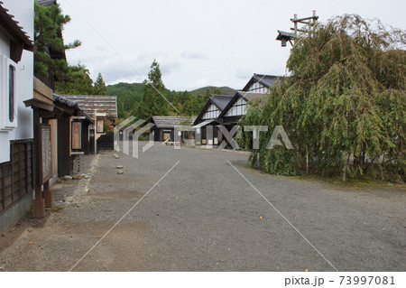 松前の風景 松前藩屋敷 松前の風景 松前藩屋敷 73997081