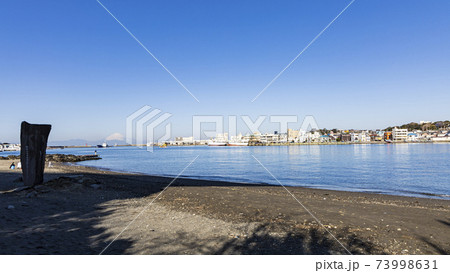 湘南三浦半島の神奈川県三浦市城ヶ島の冬 湘南三浦半島の神奈川県三浦市城ヶ島の冬 73998631
