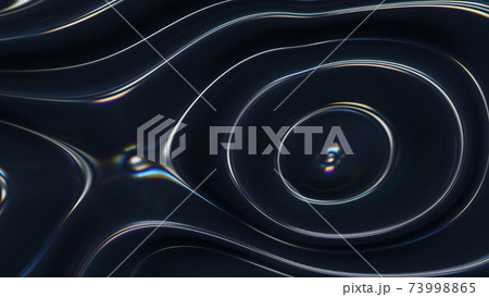 3d wavy fluorescent surface. 73998865