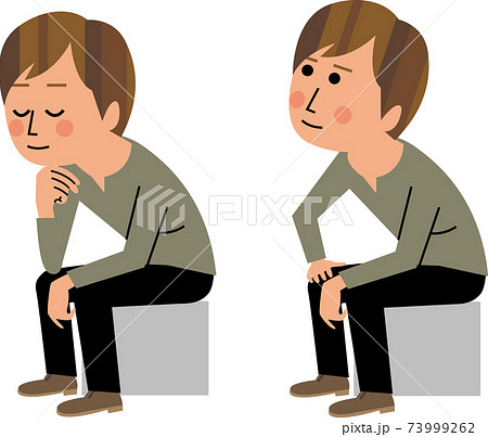 考える青年 73999262