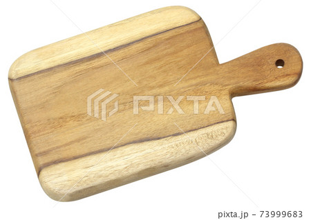handmade wood cutting board isolated on white handmade wood cutting board isolated on white 73999683