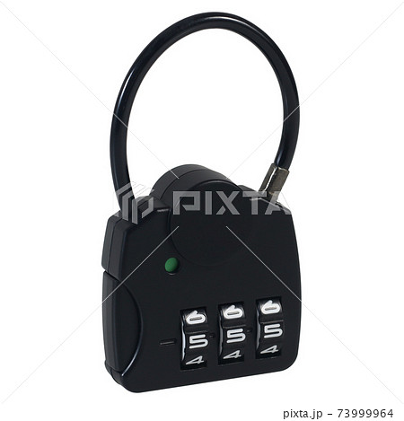 small padlock with password isolated on white small padlock with password isolated on white 73999964