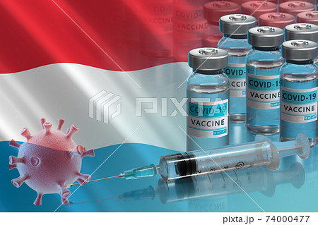 Vaccination campaign in Luxembourg. The fight against coronavirus in the World Vaccination campaign in Luxembourg. The fight against coronavirus in the World 74000477