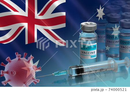 Vaccination campaign in Australia. The fight against coronavirus in the World Vaccination campaign in Australia. The fight against coronavirus in the World 74000521