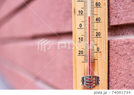 Premium Photo  Closeup of household thermometer in the