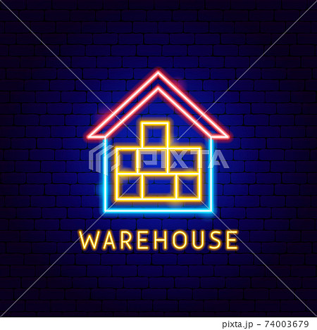 Warehouse Neon Label 74003679
