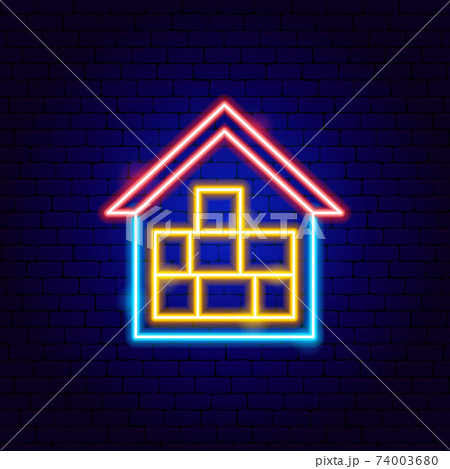 Warehouse Neon Sign 74003680