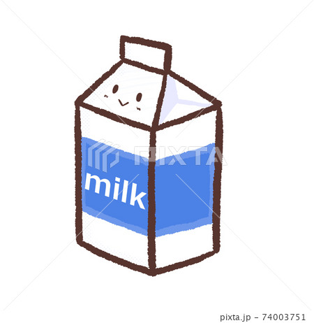 R もっとメルヘンな乳製品 牛乳bのイラスト素材