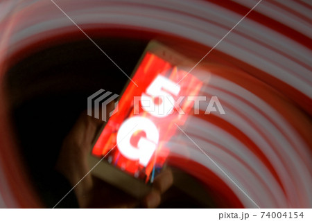 5G、スマホ新時代 、高速イメージ 5G、スマホ新時代 、高速イメージ 74004154