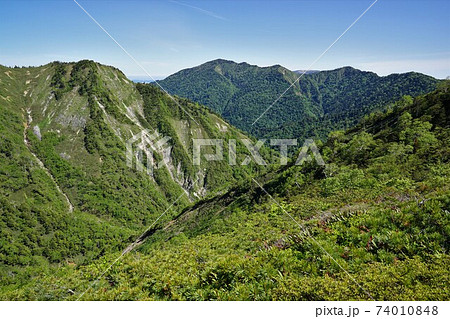 白砂山からの佐武流山 白砂山からの佐武流山 74010848