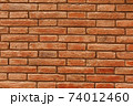 A close up of a brick wall 74012460