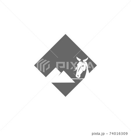 Horse logo icon design template vector 74016309