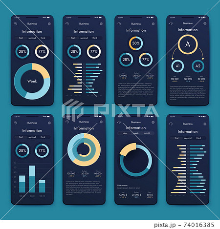 Modern infographic vector elements for business brochures. Use in website, corporate brochure, advertising and marketing.. Modern infographic vector elements for business brochures. Use in website, corporate brochure, advertising and marketing.. 74016385