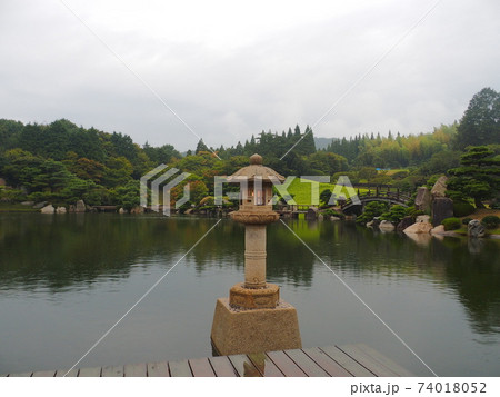 三景園 広島 灯籠 三景園 広島 灯籠 74018052