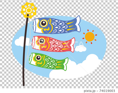 端午の節句　こどもの日　こいのぼり 74019003