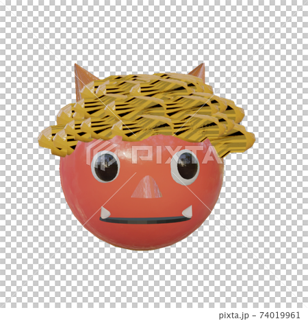 Red demon (normal face) - Stock Illustration [74019961] - PIXTA