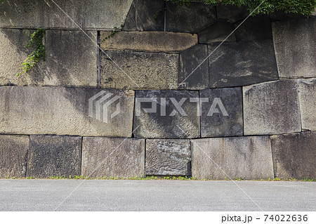 皇居東御苑　旧江戸城　二の丸　三の丸　皇居附属庭園　石垣 74022636