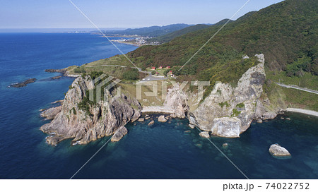 《青森県・下北半島》願掛岩 74022752