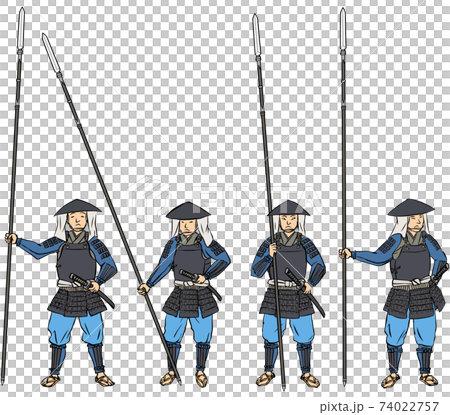 和風イメージ 足軽(槍)1 和風イメージ 足軽(槍)1 74022757
