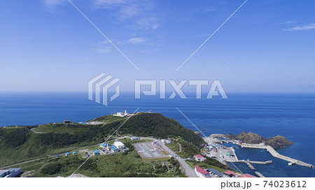 《青森県》空撮 龍飛岬 《青森県》空撮 龍飛岬 74023612