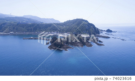 《青森県》空撮　龍飛岬 74023616