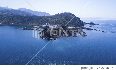《青森県》空撮 龍飛岬 《青森県》空撮 龍飛岬 74023617