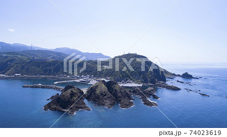 《青森県》空撮 龍飛岬 《青森県》空撮 龍飛岬 74023619