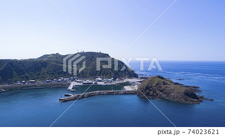 《青森県》空撮 龍飛岬 《青森県》空撮 龍飛岬 74023621